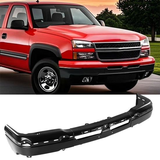 Front bumper for 03-07 Chevrolet Silverado 1500 2500 Paint Match Steel GM1002818