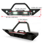 Front Bumper w/LED Lights for Jeep Wrangler JK JL 07-24 2018 Gladiator JT 20-24