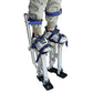 Adjustable Drywall Stilts 18”-30” Adult Aluminum Stilts w/ Padded Platform for Painting Taping