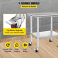 Stainless Steel Table with Casters 24 x 30 Inches NSF with Adjustable Shelf