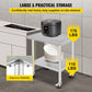 Stainless Steel Table with Casters 24 x 30 Inches NSF with Adjustable Shelf