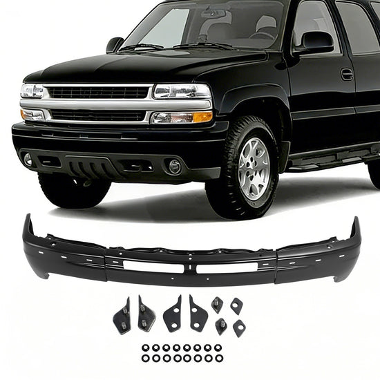 Steel Front Bumper Face Bar For Chevy Tahoe/Suburban/Silverado 1500 1999-06