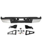 Chrome Rear Bumper Assembly For 2007-2013 Chevy Silverado/GMC Sierra 1500 Pickup