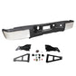 Chrome Rear Bumper Assembly For 2007-2013 Chevy Silverado/GMC Sierra 1500 Pickup