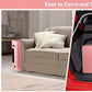 Pink Massage Table Professional Massage Bed 83.5 Inches Height Adjustable