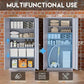 Metal Storage Cabinet 72" Tall Steel Cabin Cabinet with 2 Doors For Garage and Warehouse