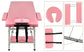 Pink Massage Table Professional Massage Bed 83.5 Inches Height Adjustable