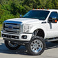 For 11-16 Ford F250-F550 Super Duty Chrome Headlights Clear Corner Signal Lamps