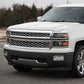 For 14-15 Silverado 1500 Black Front Bumper Face Bar w/ Fog Light & Sensor Holes