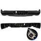 Black Rear Bumper Assy For 2009-2018 Dodge Ram 1500 Dual Exhaust w/o Sensor