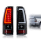 Fit For 2003-06 Chevy Silverado 1500 2500 3500 Pickup LED Tube Red Tail Lights
