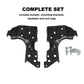 Black Rear Step Bumper Assembly for 2014-2018 Chevy Silverado & GMC Sierra 1500