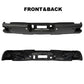 Black Rear Step Bumper Assembly for 2014-2018 Chevy Silverado & GMC Sierra 1500