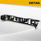 Chrome Rear Bumper For 2009-2018 Dodge Ram 1500/10-12 2500 3500 w/o Sensor Hole