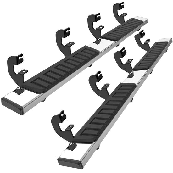For 2019-2025 Silverado/Sierra Crew Cab 6inch Running Board Nerf Bars Side Steps