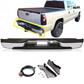 Chrome Rear Step Bumper Assembly for 1999-2007 Chevy Silverado & GMC Sierra 1500