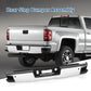 Chrome Rear Step Bumper for 2014-2018 Chevy Silverado GMC Sierra 1500 - With Sensor Holes & Corner Steps