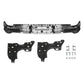 Chrome Rear Step Bumper for 2014-2018 Chevy Silverado GMC Sierra 1500 - With Sensor Holes & Corner Steps
