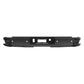 Black Rear Step Bumper Assembly For 2014-2018 Chevy Silverado GMC Sierra 1500 w/ sensor holes