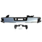 New Chrome Rear Bumper For 2014-18 Chevrolet Silverado GMC Sierra 1500 w/ Sensor