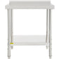 30"x24" Stainless Steel Kitchen Restaurant Work Prep Table with Backsplash