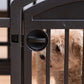 Portable Foldable Animal Pet Dog Enclosed Playpen + Door | Dog Fence | 35"L x 35"W x 24"H