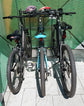 Bike Storage Rack for Garage 3 Bicycle Floor Parking Stand Free Standing Bike Rack Sports Organizer