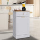 Tilt Out Trash Cabinet, Freestanding Wooden Kitchen Trash Recycling