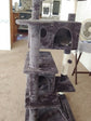 💥Sale💥 53" Cat Tree Multi-Levels Condos Scratching Post Tower Play House, Dark Gray