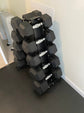 SALE! Dumbbell Rack Stand Only Weight Rack for Dumbbells Compact A-Frame Home Gym Space Saver