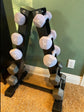 SALE! Dumbbell Rack Stand Only Weight Rack for Dumbbells Compact A-Frame Home Gym Space Saver