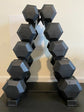 SALE! Dumbbell Rack Stand Only Weight Rack for Dumbbells Compact A-Frame Home Gym Space Saver