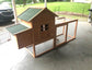 80" Chicken Coop for 2-4 Chickens Outdoor Wooden Hen House Poultry Pet Hutch