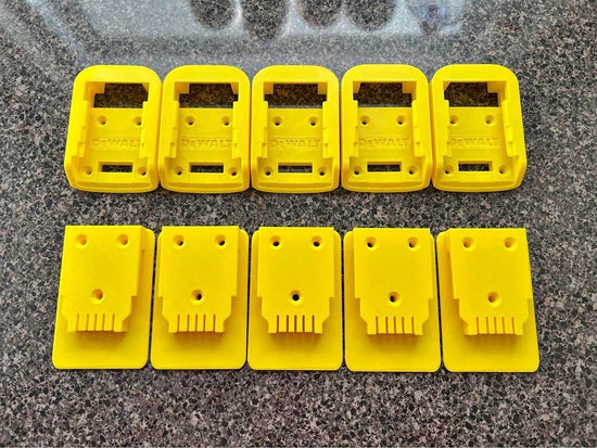 5 Packs Tool Mount for Dewalt 20V, 12V Drill, Also Fit for Milwaukee M18 Tool Holder