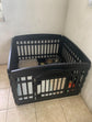 Portable Foldable Animal Pet Dog Enclosed Playpen + Door | Dog Fence | 35"L x 35"W x 24"H
