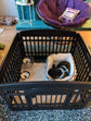 Portable Foldable Animal Pet Dog Enclosed Playpen + Door | Dog Fence | 35"L x 35"W x 24"H