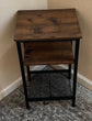 Set of 2 Nightstands, 3-Tier End Table, Side Tables