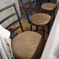 💥Sale💥Set of 3 Tan Microfiber seat Adjustable-Height Swivel Barstools | Counter Height Pub Stools