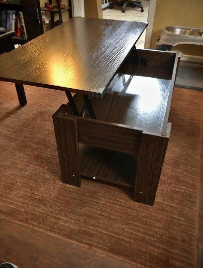 NEW! Lift Top Coffee Table Espresso