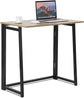 NEW! 31" Folding Desk No Assembly Required, Foldable Computer Desk for Small Spaces