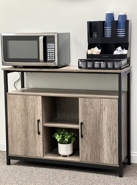 Kitchen Buffet Table, Storage Cabinet Console Table Industrial Style