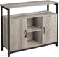 Kitchen Buffet Table, Storage Cabinet Console Table Industrial Style