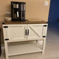 Farmhouse Coffee Bar Cabinet, Buffet Table with 2 Doors, Decorative Buffet Storage Cabinet