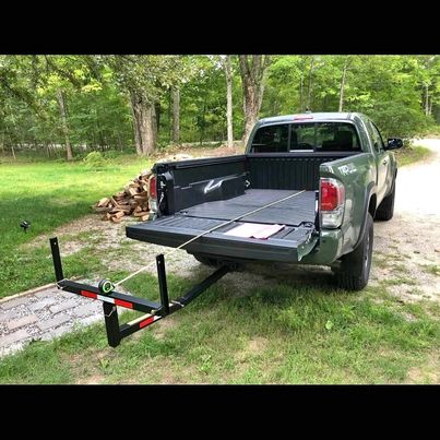 Pickup Truck Bed Hitch Extender Extension Rack Ladder Canoe Kayak Boat Lumber
