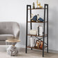 SALE! 4 Tier Ladder Shelf Stand Storage Rack Vintage Bookshelf Bookcase Plant Stand