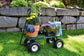 NEW Wagon Steel Garden Cart with Removable Sides 400-lbs. Capacity Green