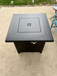 28” Gas Fire Pits Propane Fire Pits with Lid and Lava Rock,50,000 BTU NEW