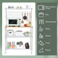 4 Tier Metal Utility Standing Baker&