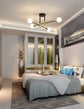 Sputnik Chandelier Mid Century Modern Nordic Pendant Lighting 4 Lights
