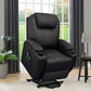 Power Lift Recliner Chair PU Leather for Elderly w/ Massage & Heating Ergonomic Lounge Sofa